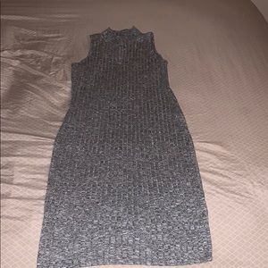 Grey Midi Dress